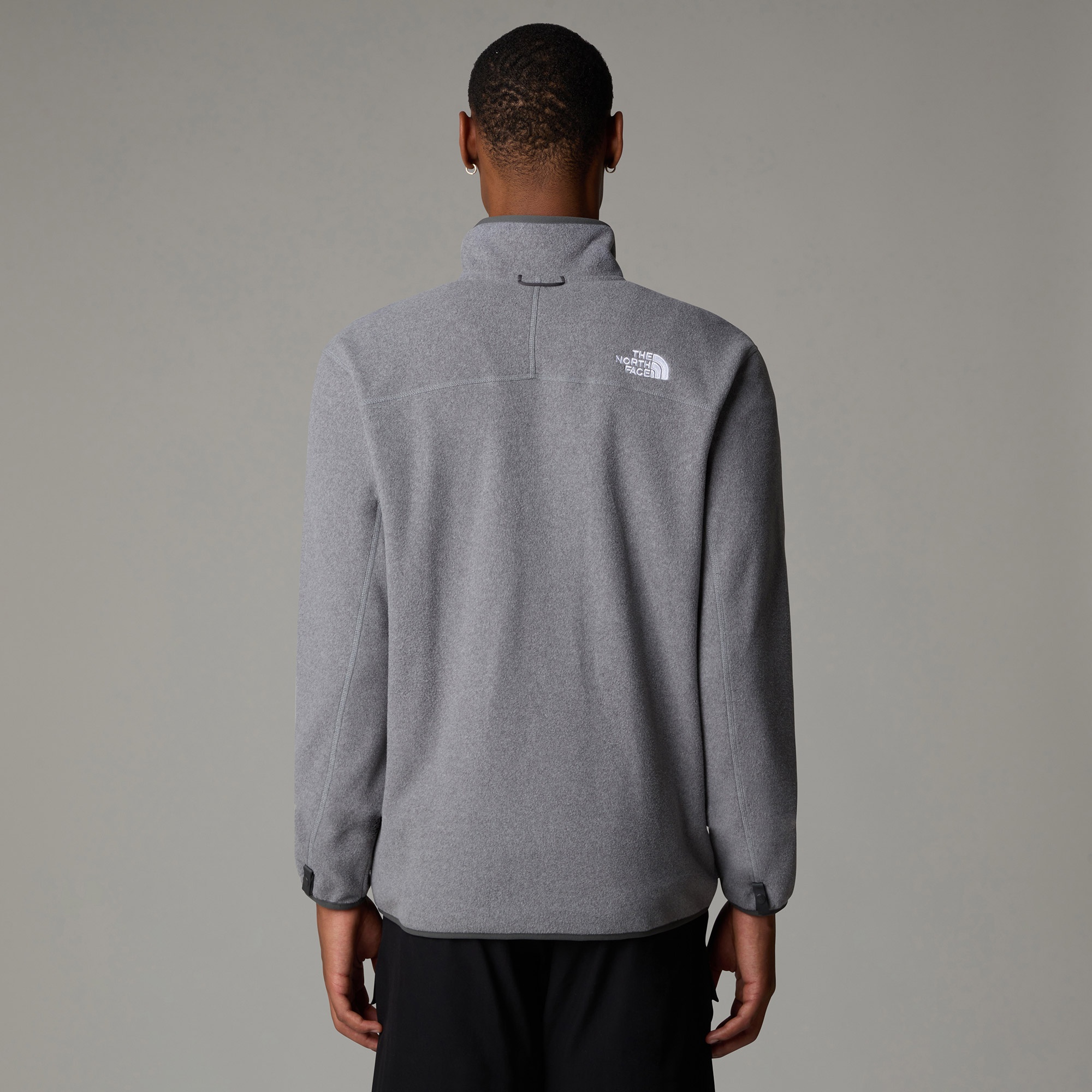 The North Face Glacier 100 Erkek Gri Outdoor Polar