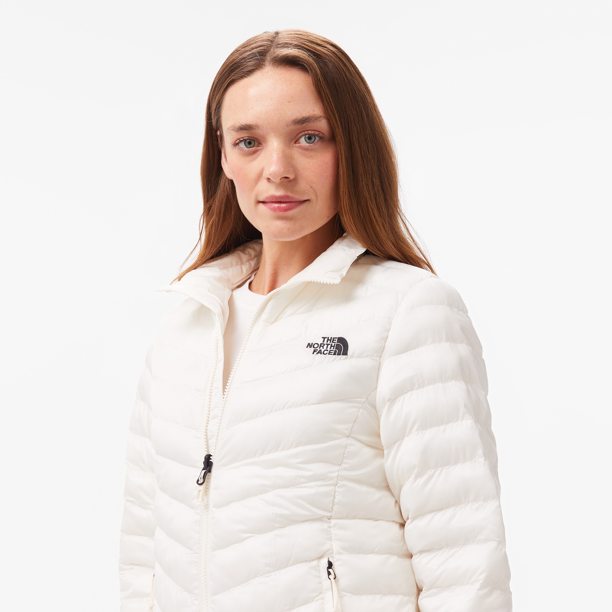 The North Face Huila Sentetik Kadın Beyaz Outdoor Mont