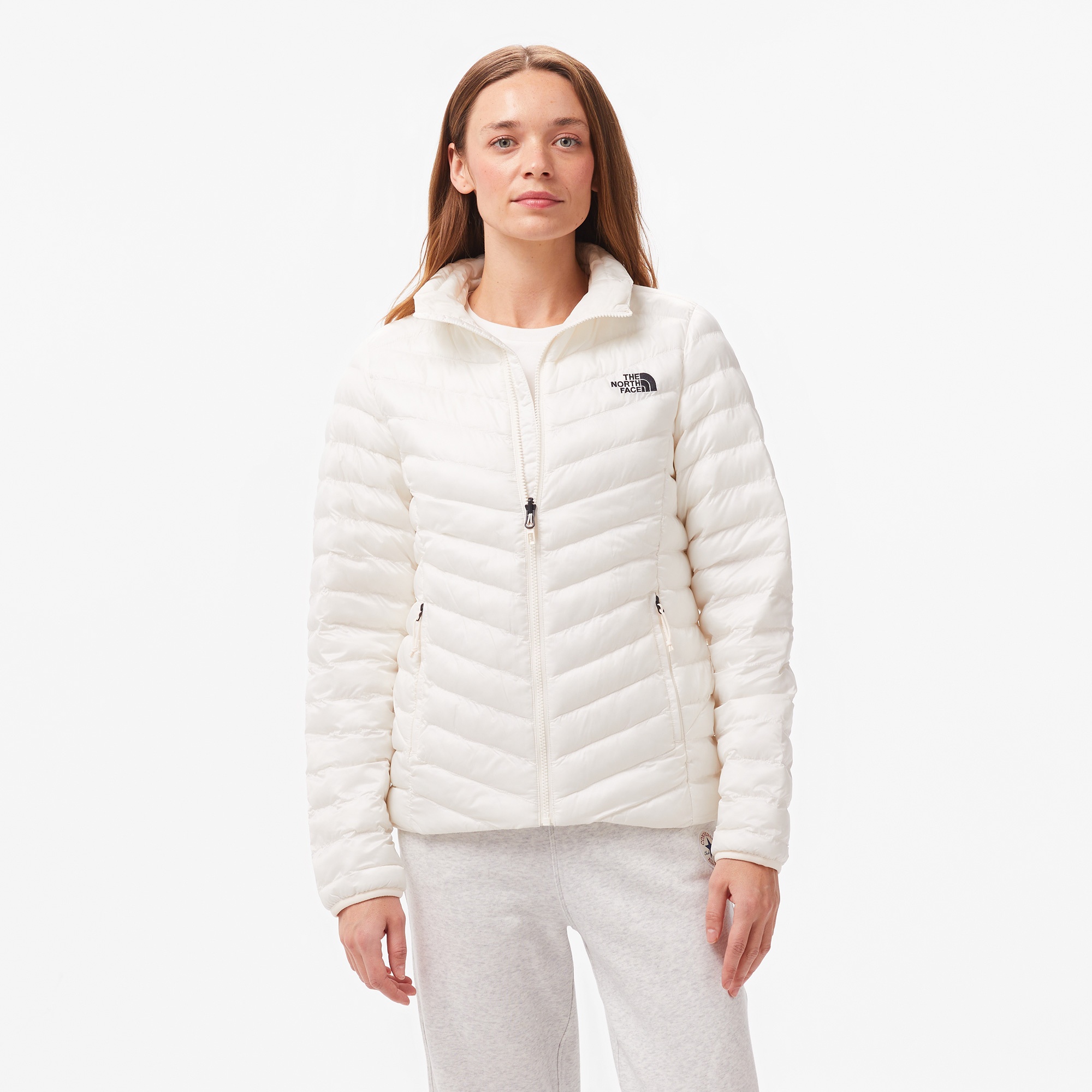 The North Face Huila Sentetik Kadın Beyaz Outdoor Mont