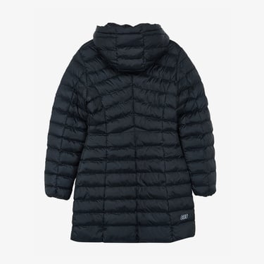  Skechers Essential Maxi Length Kadın Siyah Günlük Mont