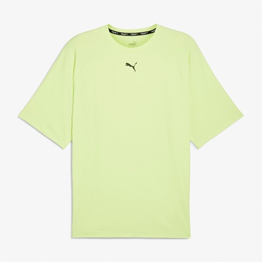  Puma Cloudspun Therma Erkek Sarı Antrenman T-Shirt