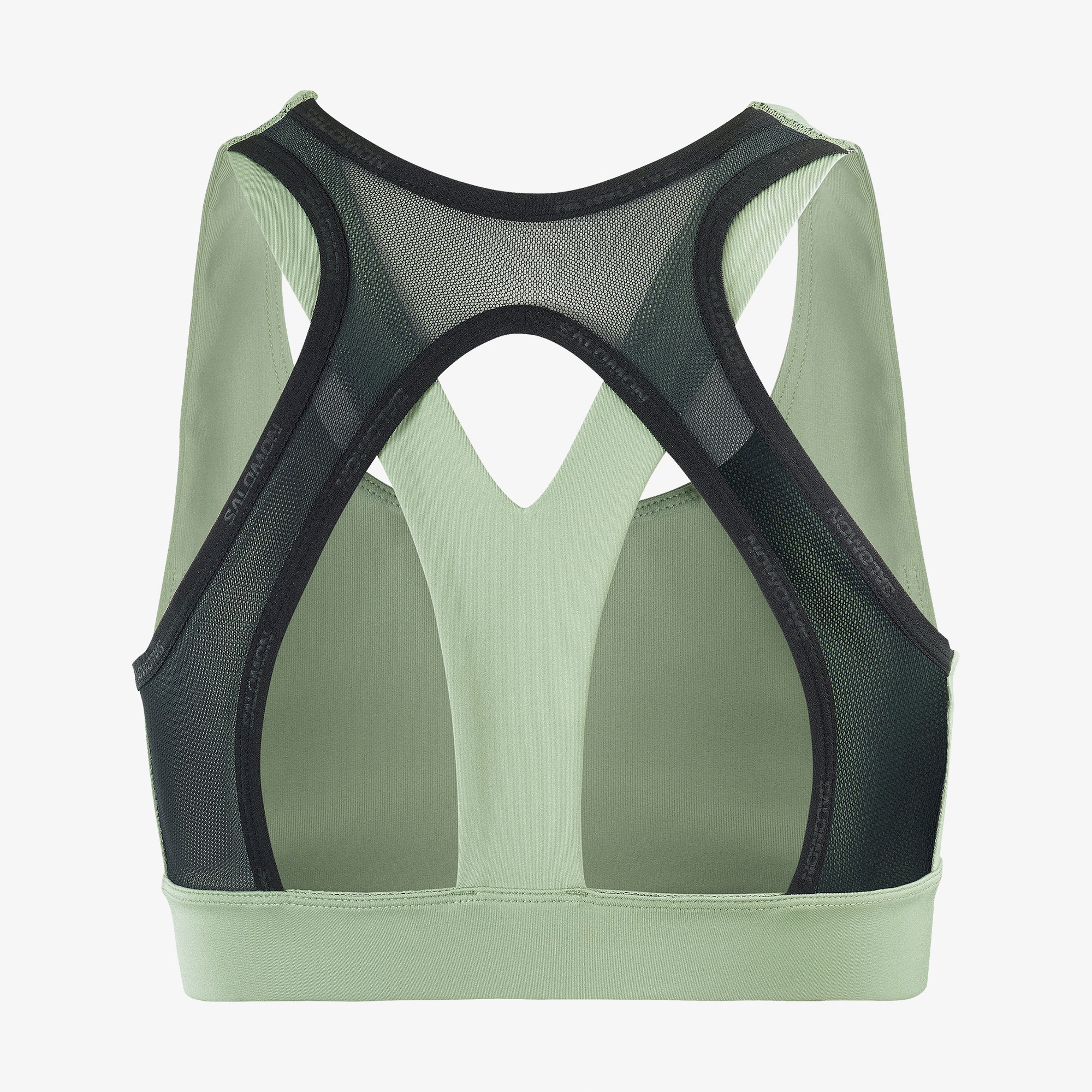 Salomon Cross Run Kadın Yeşil Koşu Bra
