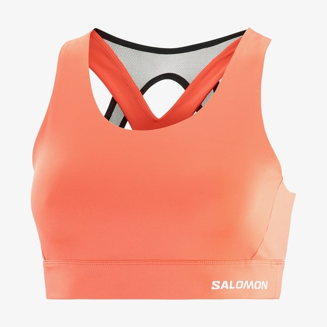  Salomon Cross Run Kadın Pembe Koşu Bra