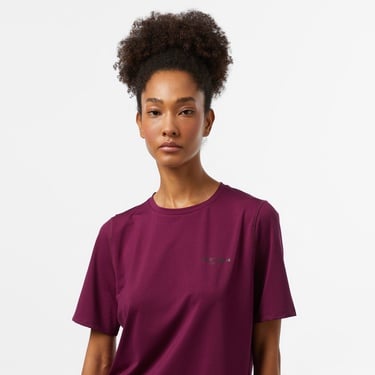  UNITED4 Sport Kadın Bordo T-Shirt