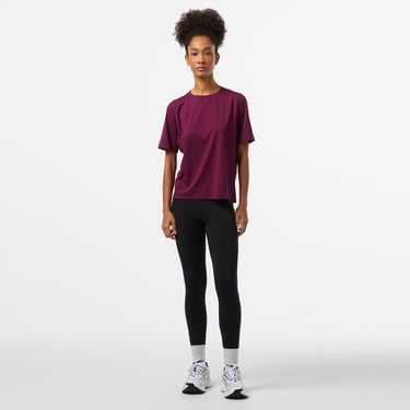  UNITED4 Sport Kadın Bordo T-Shirt