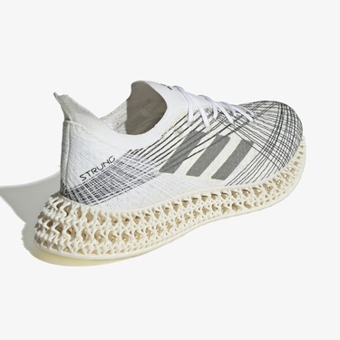  adidas 4DFWD X Strunger Erkek Beyaz Koşu Ayakkabısı