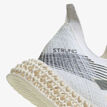  adidas 4DFWD X Strunger Erkek Beyaz Koşu Ayakkabısı
