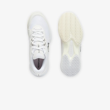  Lacoste Tech Point Kadın Beyaz Tenis Ayakkabısı