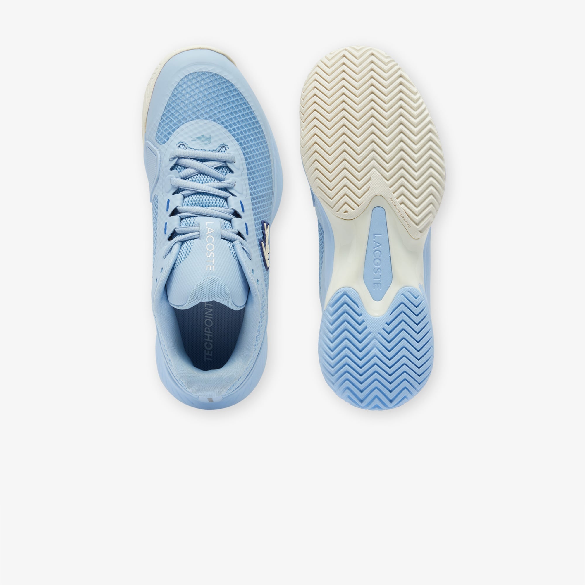 Lacoste Tech Point Kadın Mavi Tenis Ayakkabısı