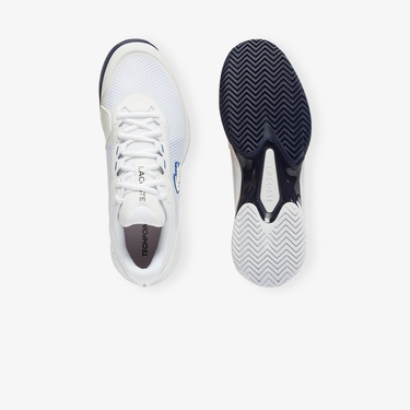  Lacoste Tech Point Erkek Beyaz Tenis Ayakkabısı
