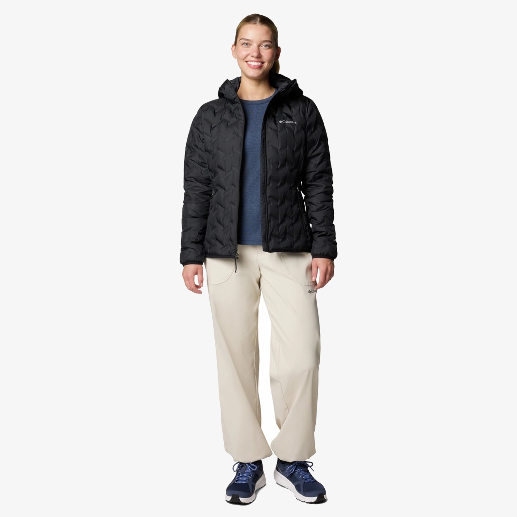 Columbia Delta Ridge II Kadın Siyah Outdoor Mont