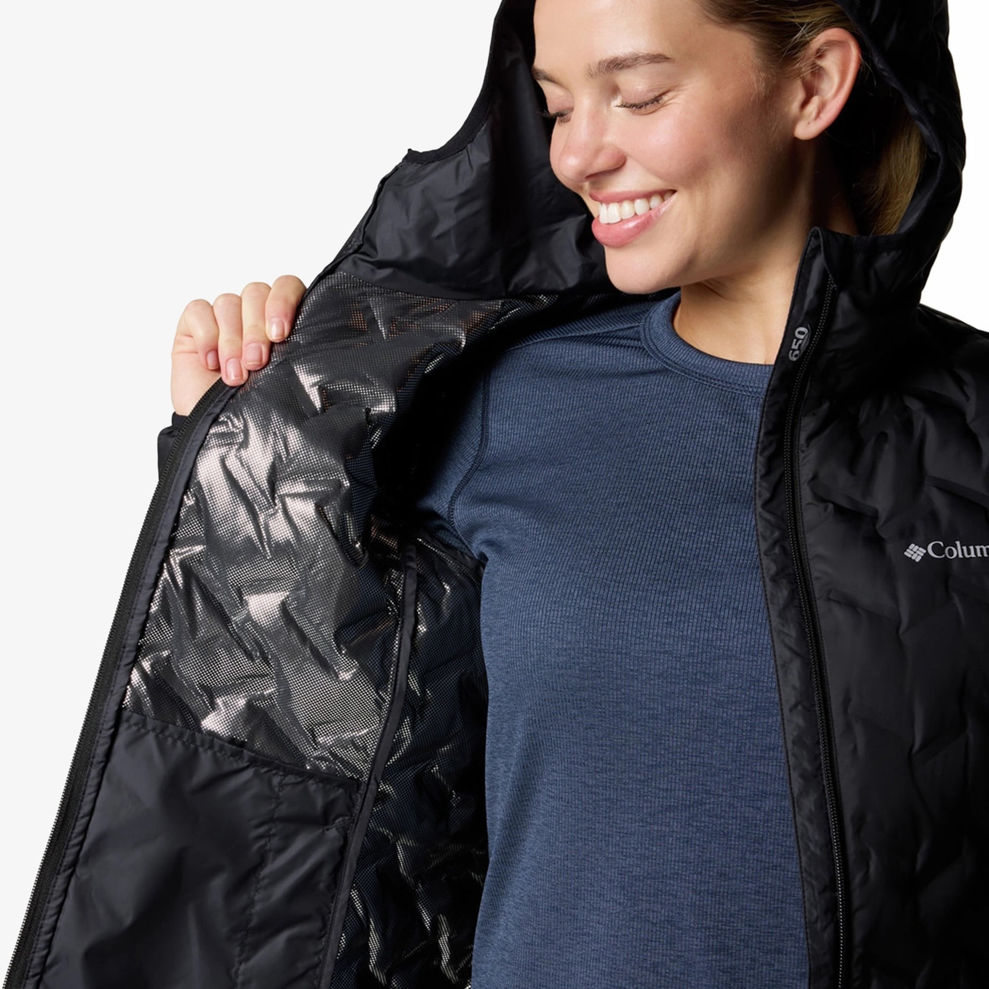 Columbia Delta Ridge II Kadın Siyah Outdoor Mont