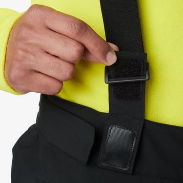  Mc Kinley Didi II Erkek Siyah Askılı Kayak Pantolonu