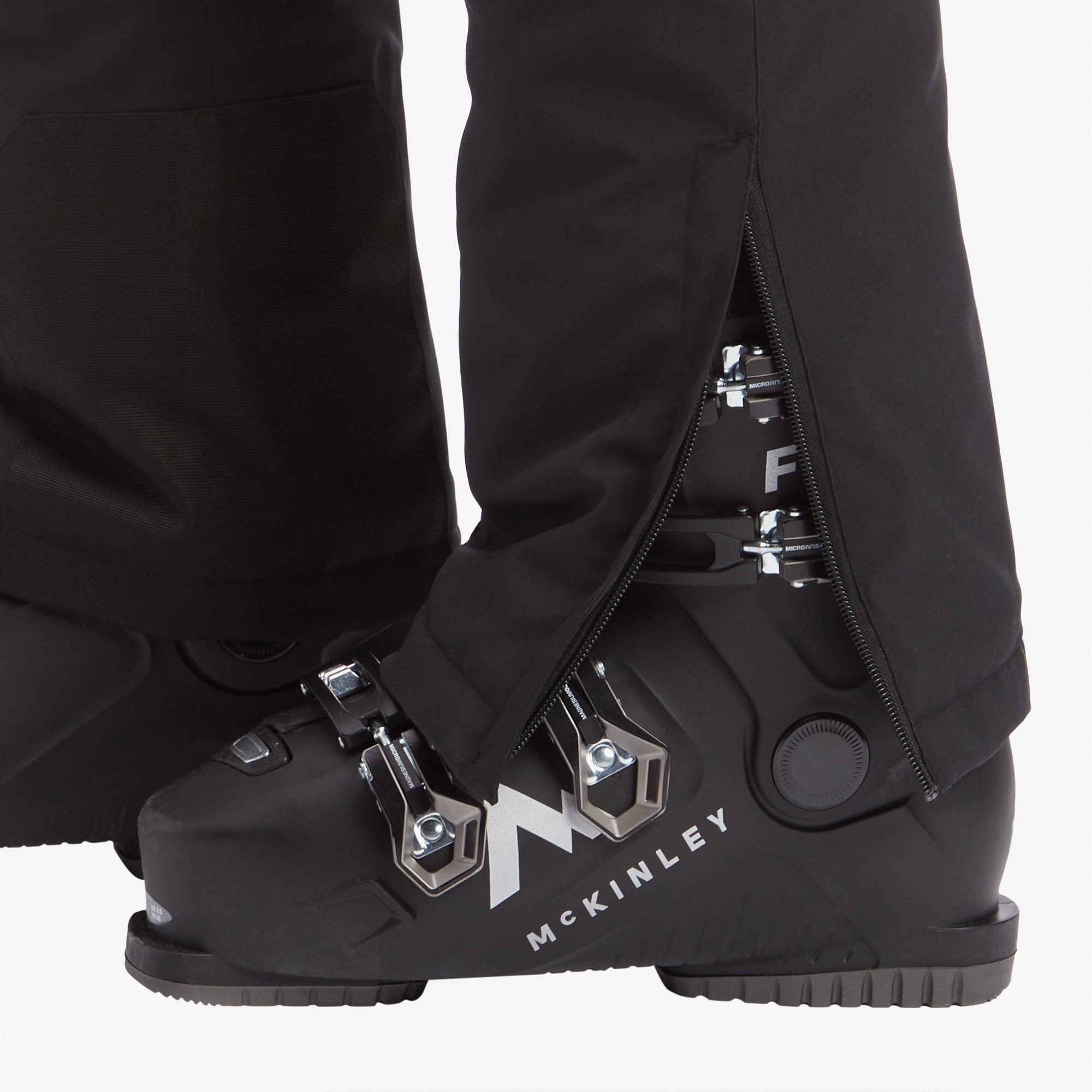 Mc Kinley Didi II Erkek Siyah Askılı Kayak Pantolonu