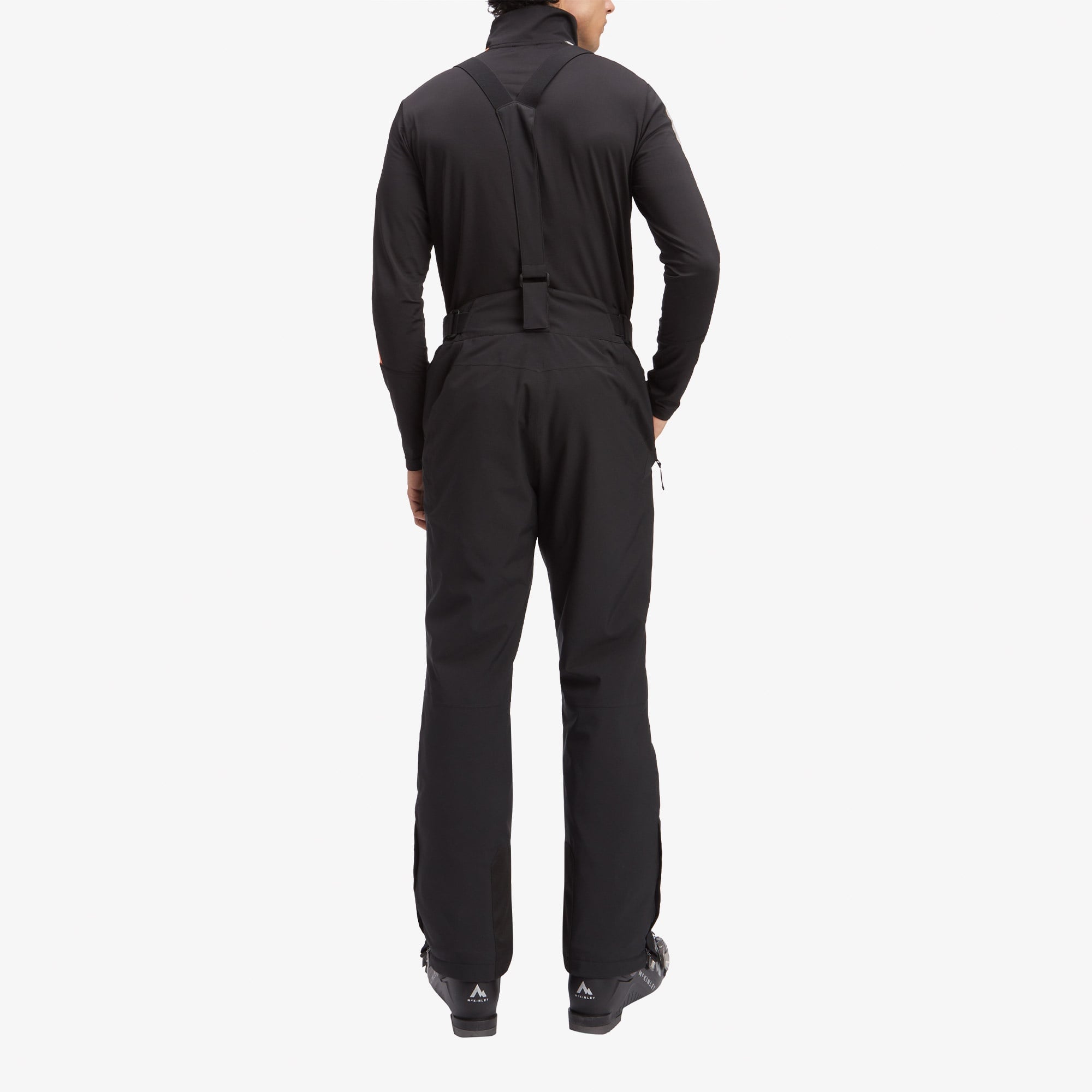 Mc Kinley Didi II Erkek Siyah Askılı Kayak Pantolonu