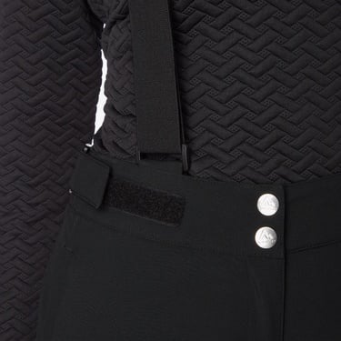  Mc Kinley Dina II V3 Kadın Siyah Askılı Kayak Pantolonu