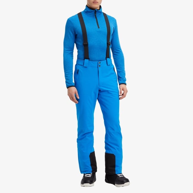  Mc Kinley Didi II Erkek Mavi Askılı Kayak Pantolonu