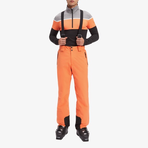  Mc Kinley Didi II Erkek Turuncu Askılı Kayak Pantolonu