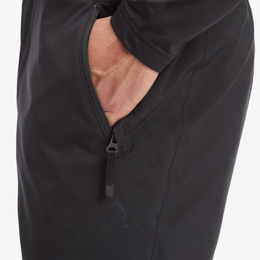  Mc Kinley Didi II Erkek Siyah Askılı Kayak Pantolonu