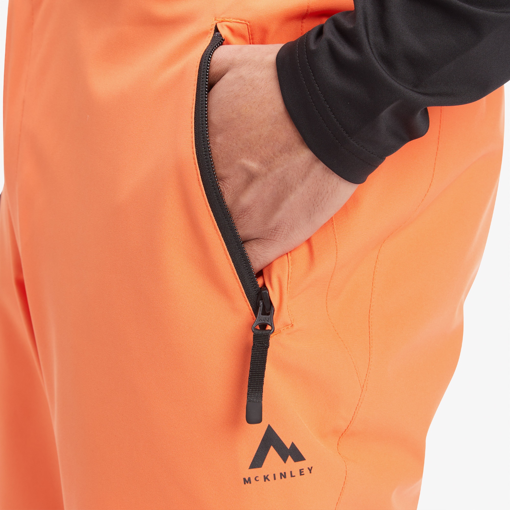 Mc Kinley Didi II Erkek Turuncu Askılı Kayak Pantolonu