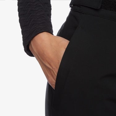  Mc Kinley Dina II V3 Kadın Siyah Askılı Kayak Pantolonu