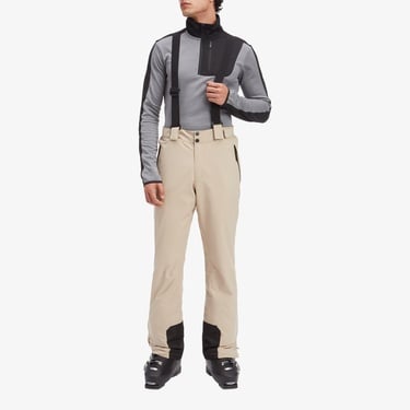  Mc Kinley Didi II Erkek Krem Askılı Kayak Pantolonu