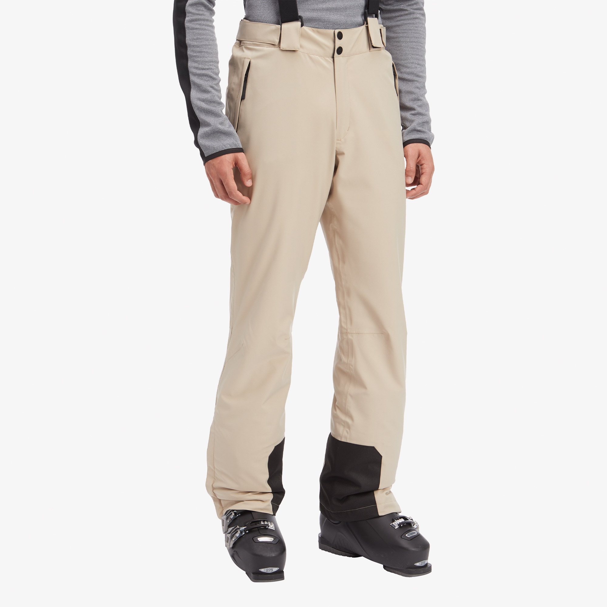 Mc Kinley Didi II Erkek Krem Askılı Kayak Pantolonu