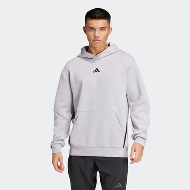  adidas Designed for Training Erkek Gri Sweatshirt