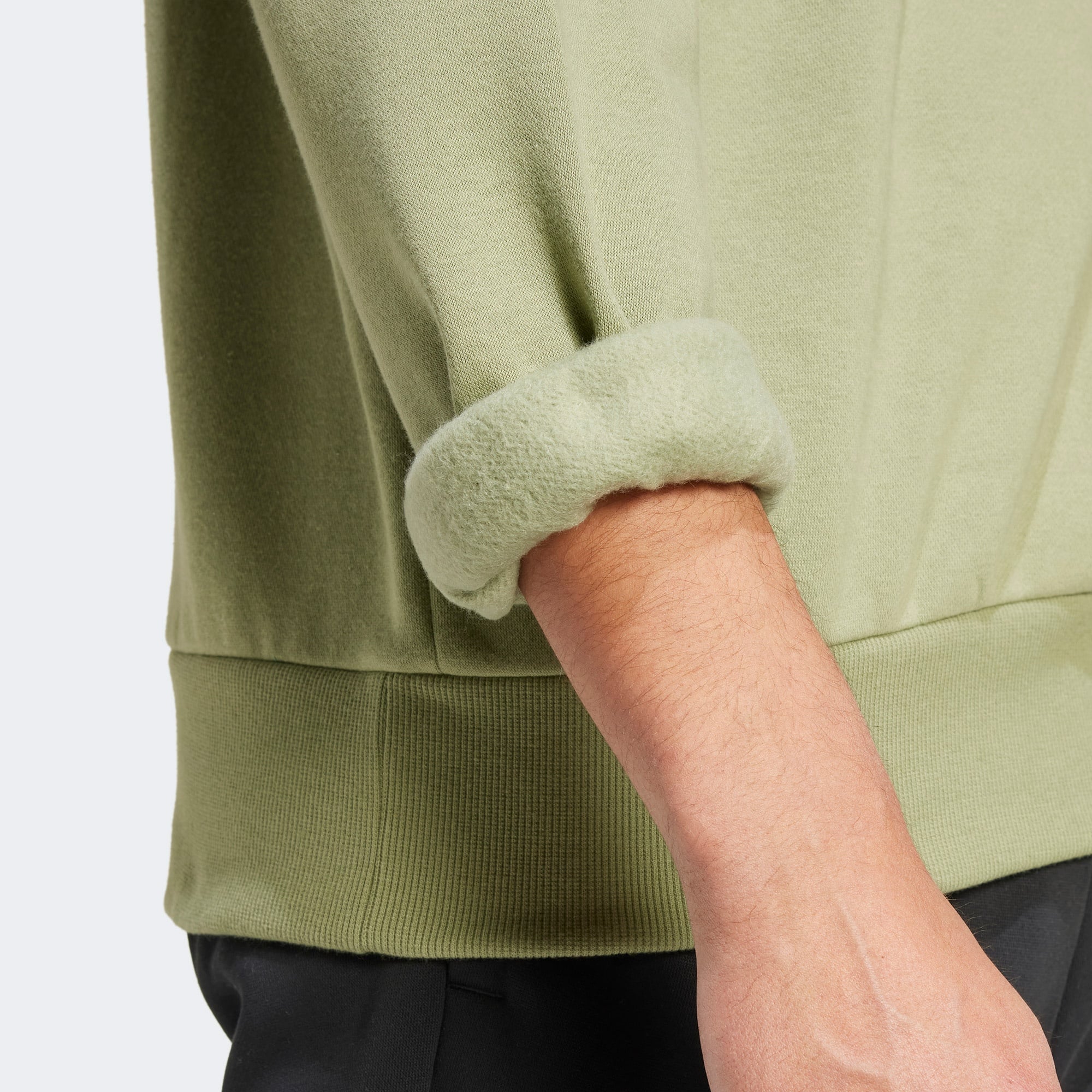 adidas City Escape Half Zipped Erkek Yeşil Üst