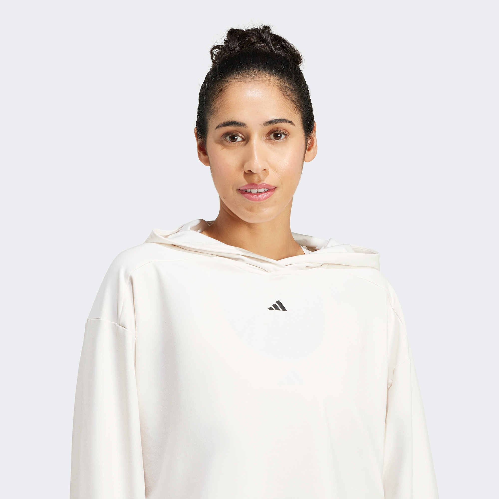 adidas Performance Power Loose Kadın Beyaz Günlük Sweatshirt