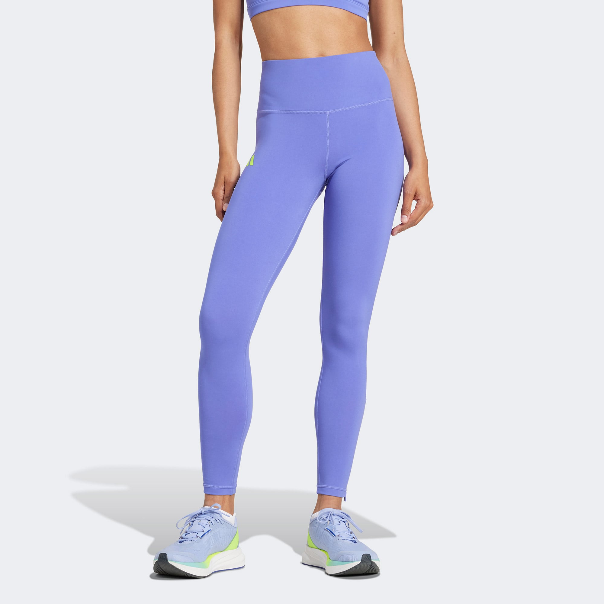  adidas Adizero Essentials Full-Length Kadın Mavi Antrenman Tayt