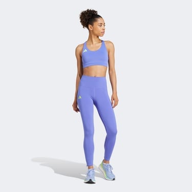  adidas Adizero Essentials Full-Length Kadın Mavi Antrenman Tayt