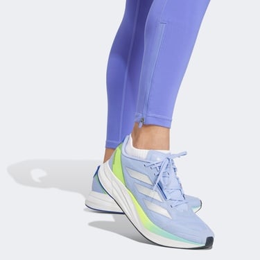  adidas Adizero Essentials Full-Length Kadın Mavi Antrenman Tayt