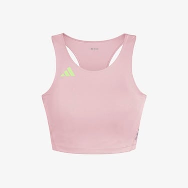  adidas Essentials Running Crop Kadın Pembe Koşu Bra