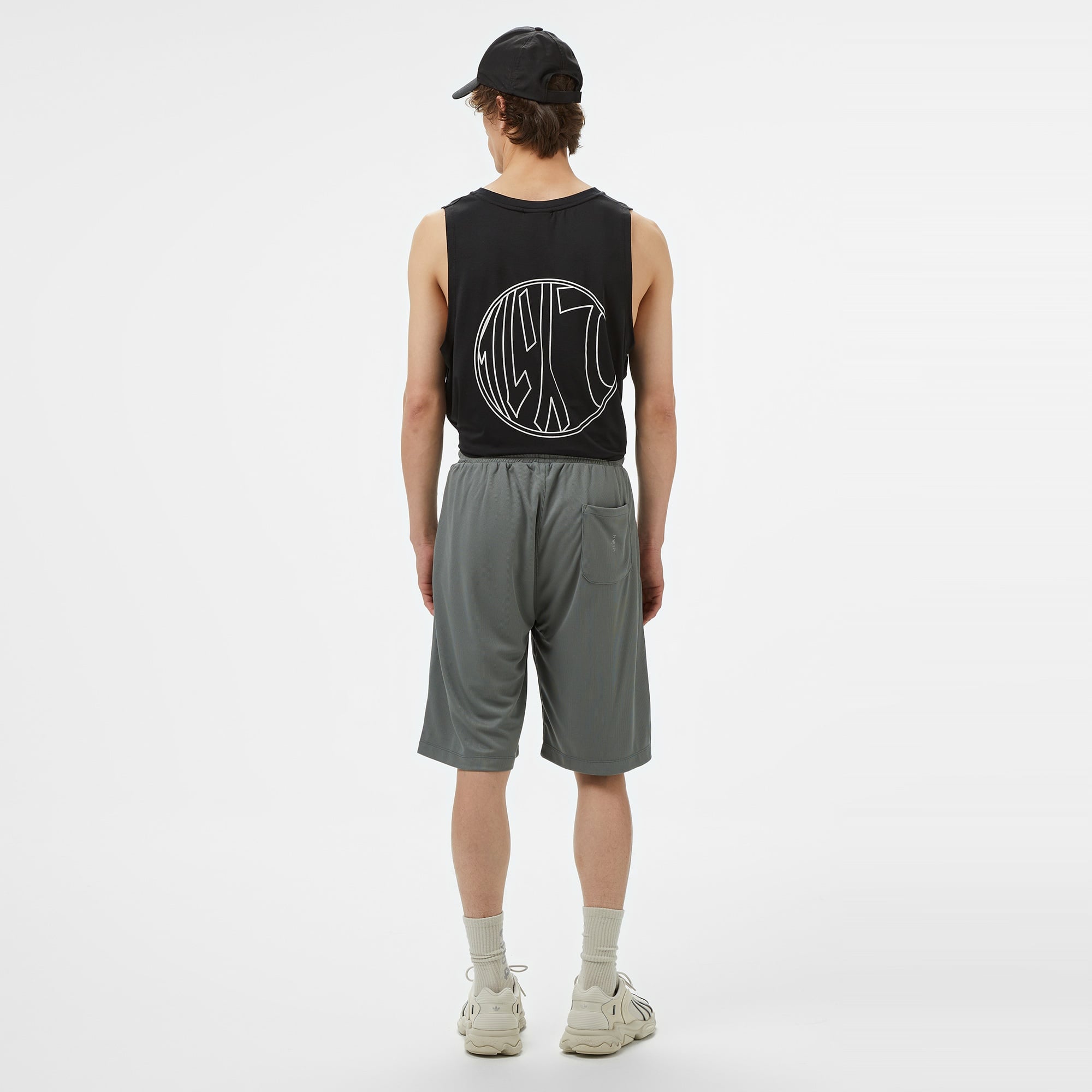 UNITED4 Erkek Gri Antrenman Şortu