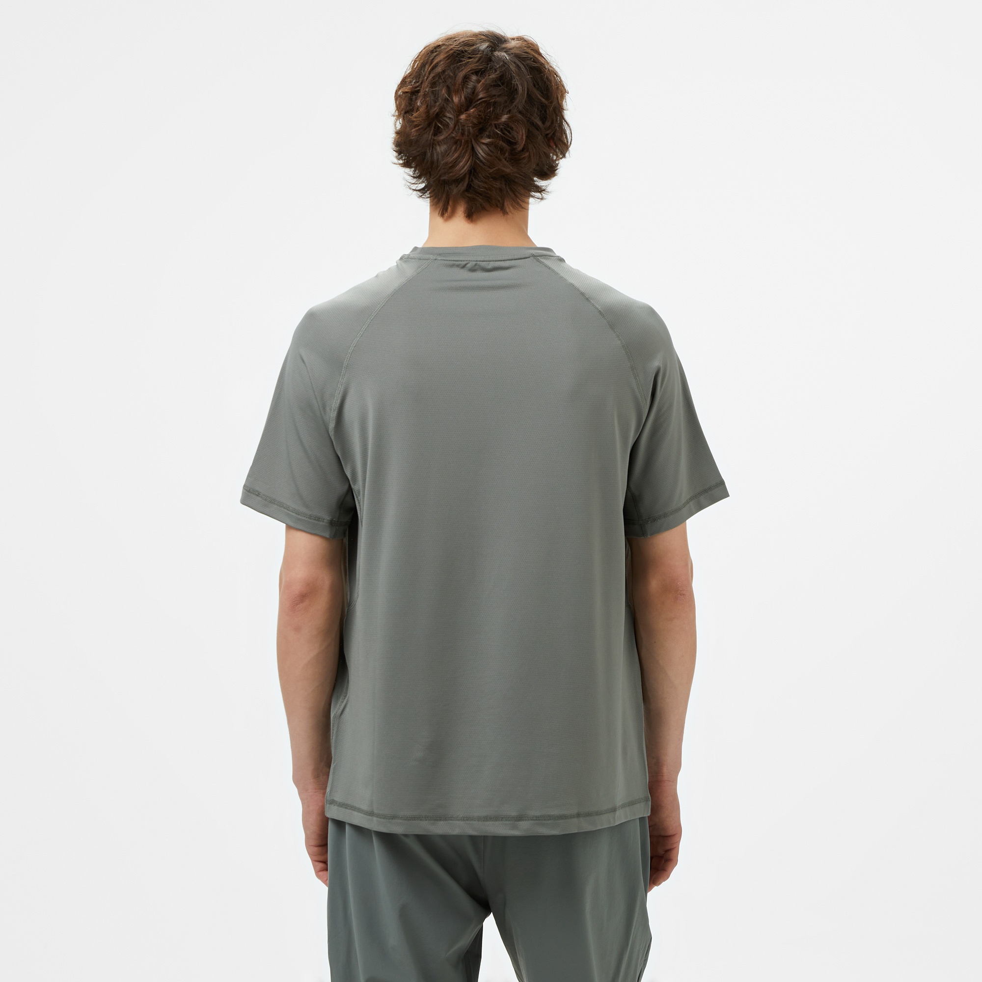 United4 Erkek Gri Antrenman T-Shirt