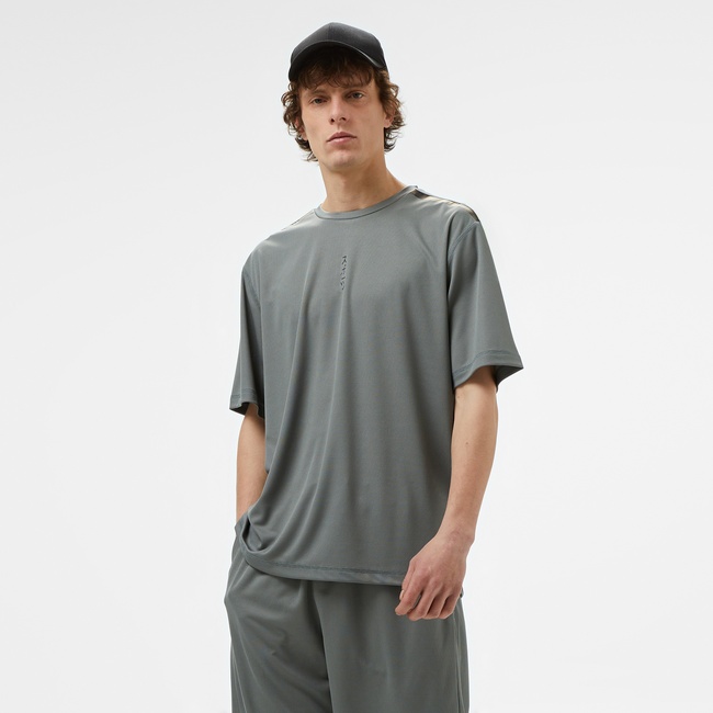  UNITED4 Erkek Gri Antrenman T-Shirt