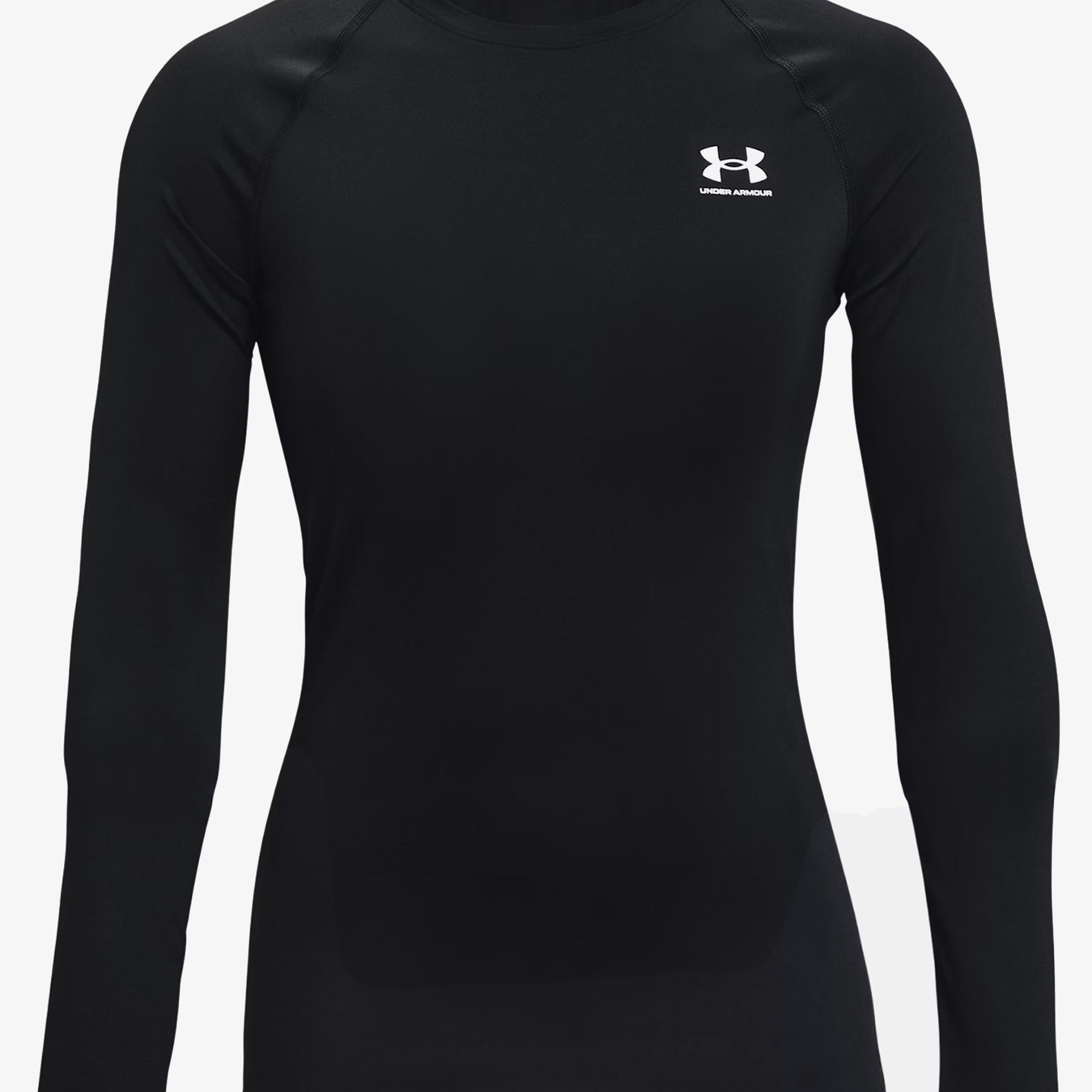 Under Armour Heat Gear Authentics Comp Kadın Siyah Uzun Kollu Antrenman İçliği