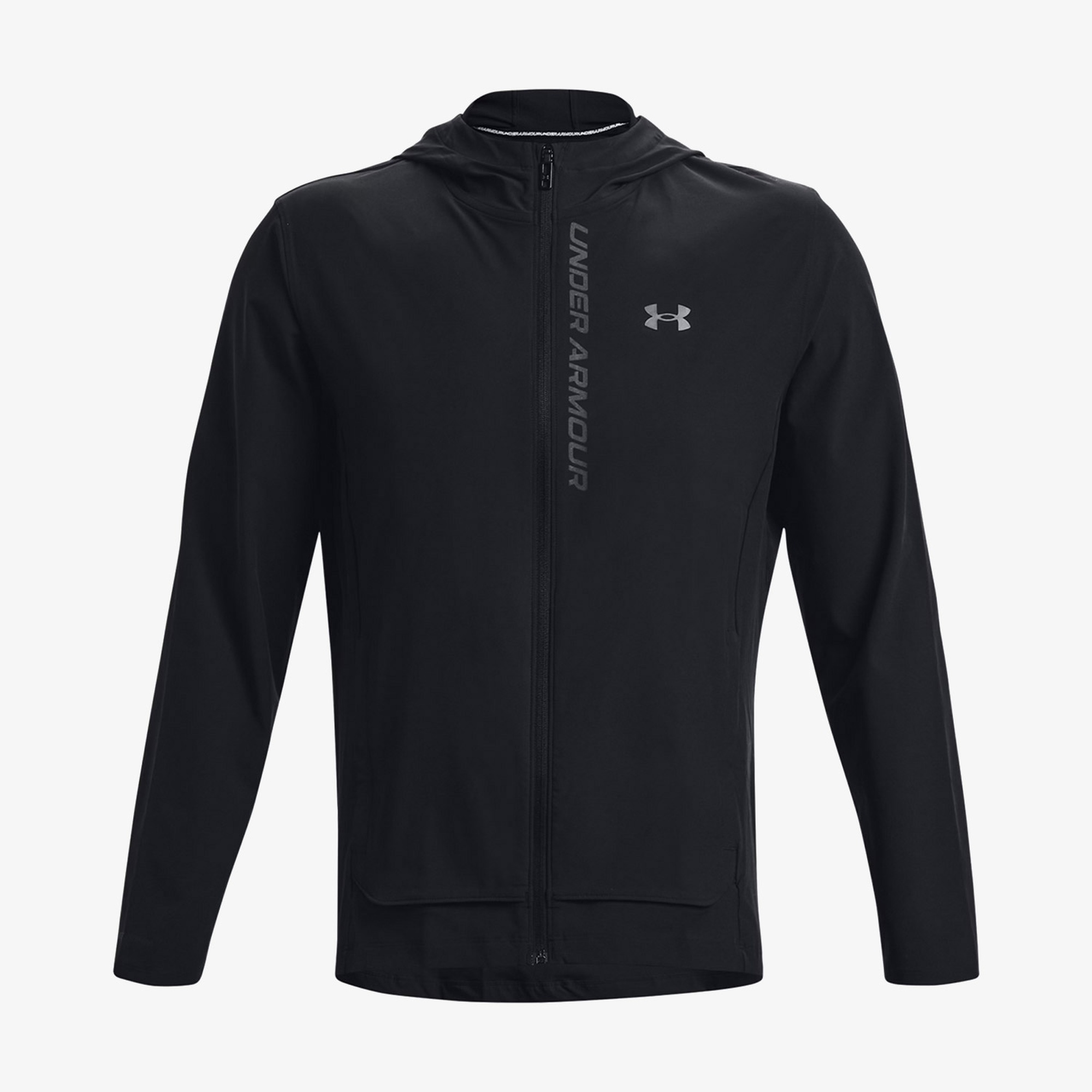 Under Armour Outrun The Storm Erkek Siyah Koşu Ceket