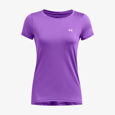  Under Armour Tech Mesh Kadın Mor Antrenman T-Shirt