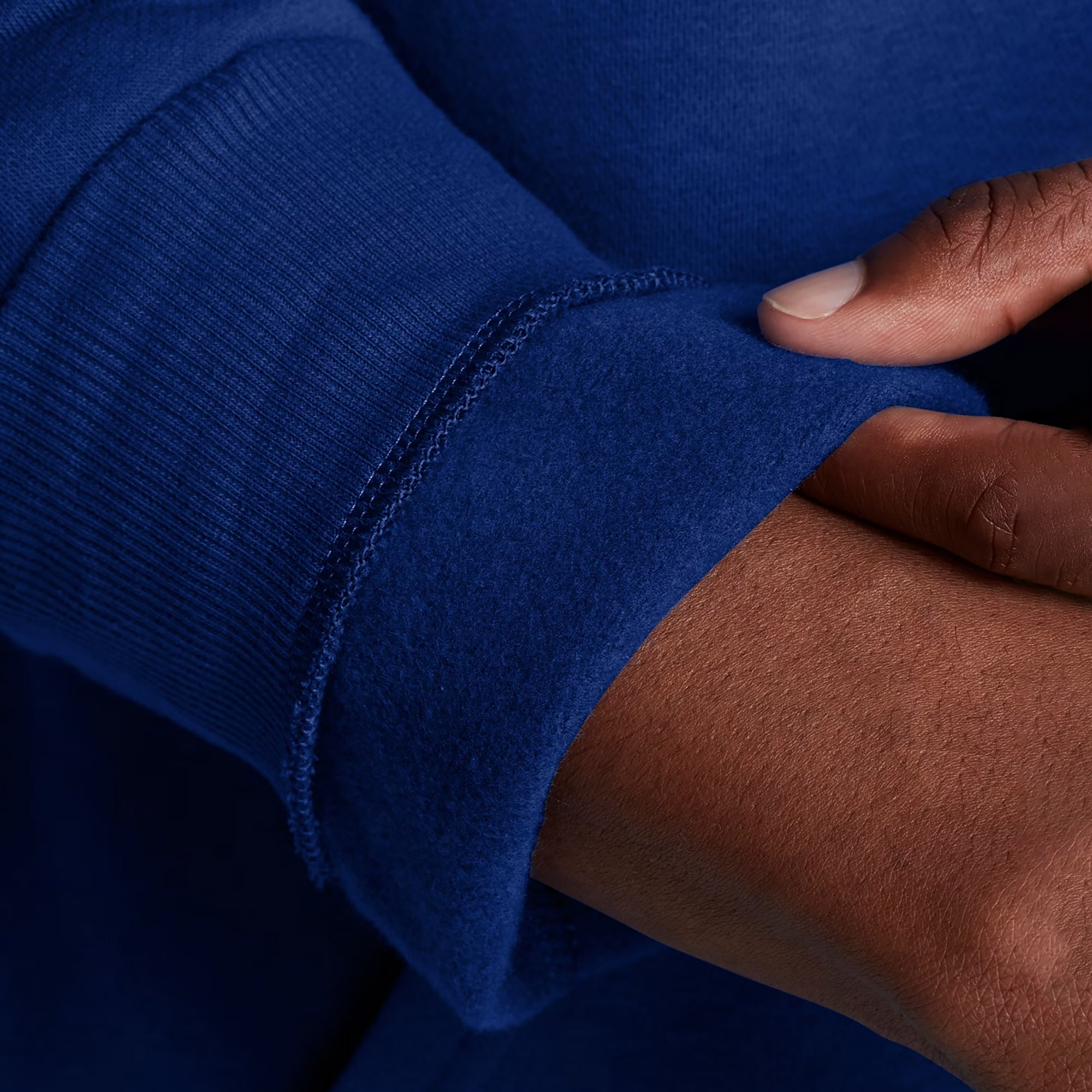 Under Armour Rival Fleece Hd Logo Erkek Mavi Günlük Sweatshirt