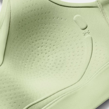  Under Armour Infinity High 2.0 Kadın Yeşil Antrenman Bra