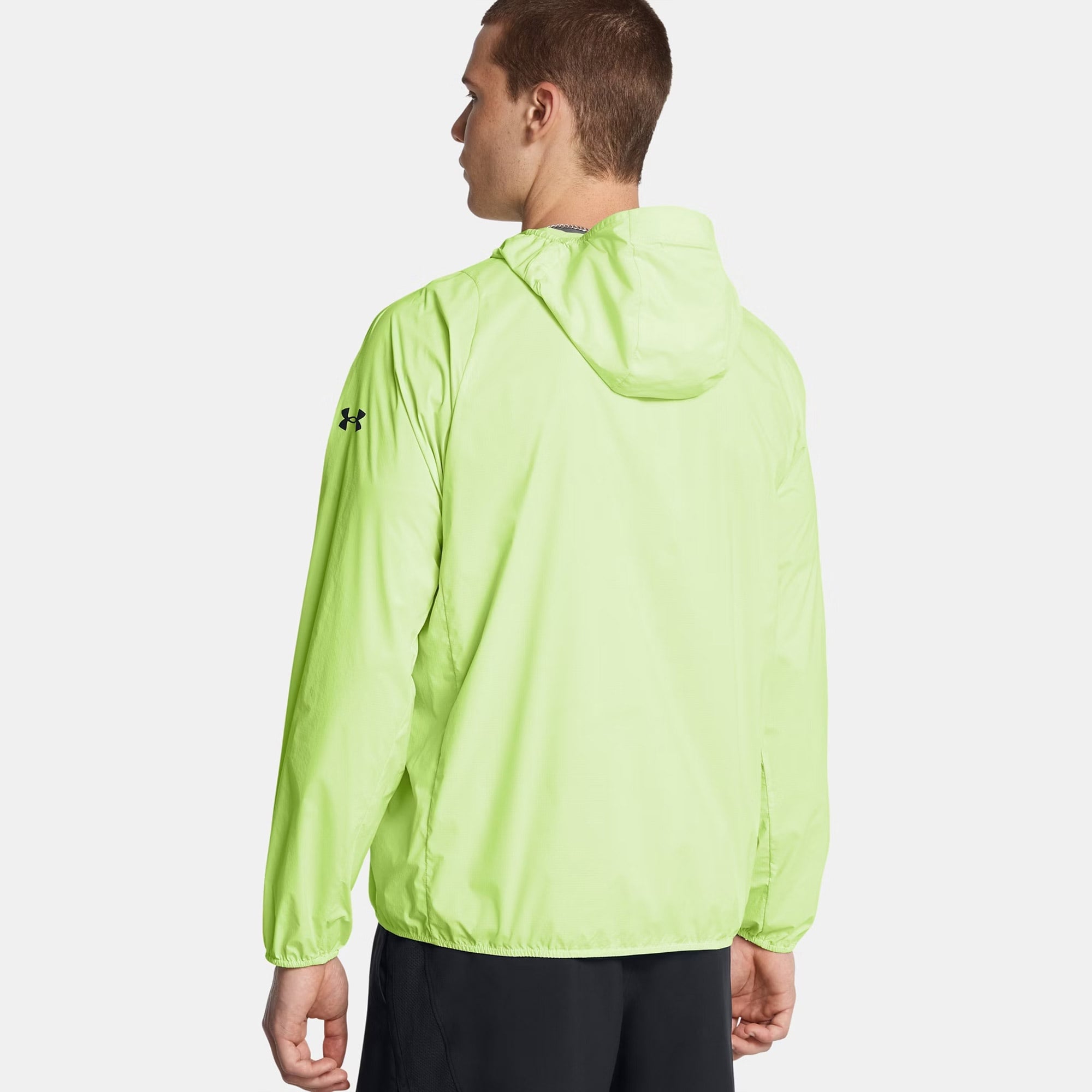 Under Armour Launch Lightweight Erkek Sarı Koşu Ceketi