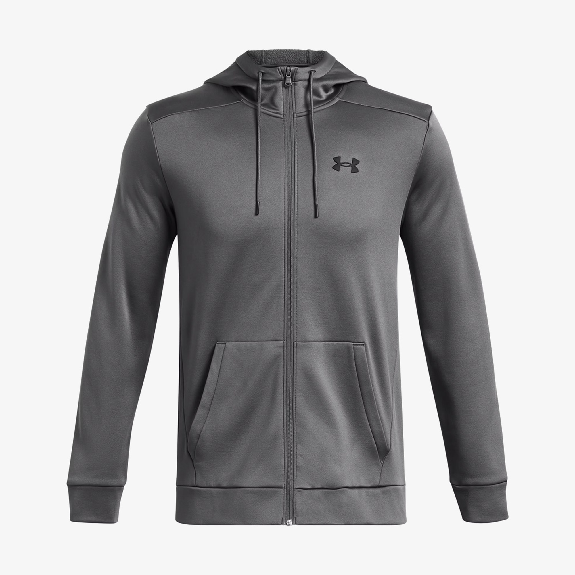 Under Armour Fleece Zipped Erkek Gri Günlük Sweatshirt