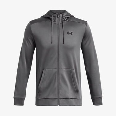  Under Armour Fleece Zipped Erkek Gri Günlük Sweatshirt