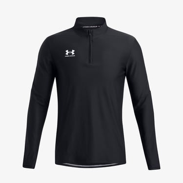 Under Armour Challenger Pro 1/4 Zip Erkek Siyah Futbol Üstü