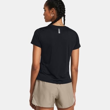  Under Armour Launch Kadın Siyah Günlük T-Shirt