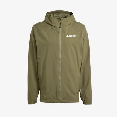  adidas Terrex Multi 2L Rain Rdy Erkek Yeşil Yağmurluk