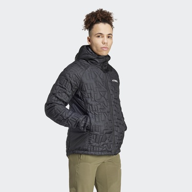  adidas Terrex Xperior PrimaLoft Loose Fill Insulated Erkek Siyah Günlük Mont