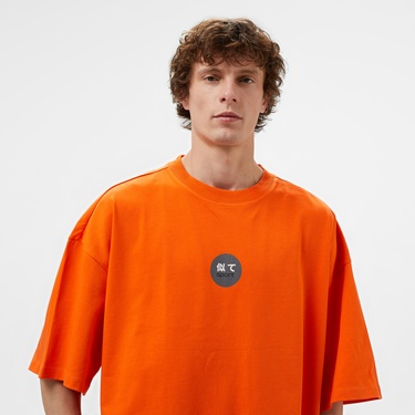  United4 Sport Erkek Turuncu Antrenman T-Shirt